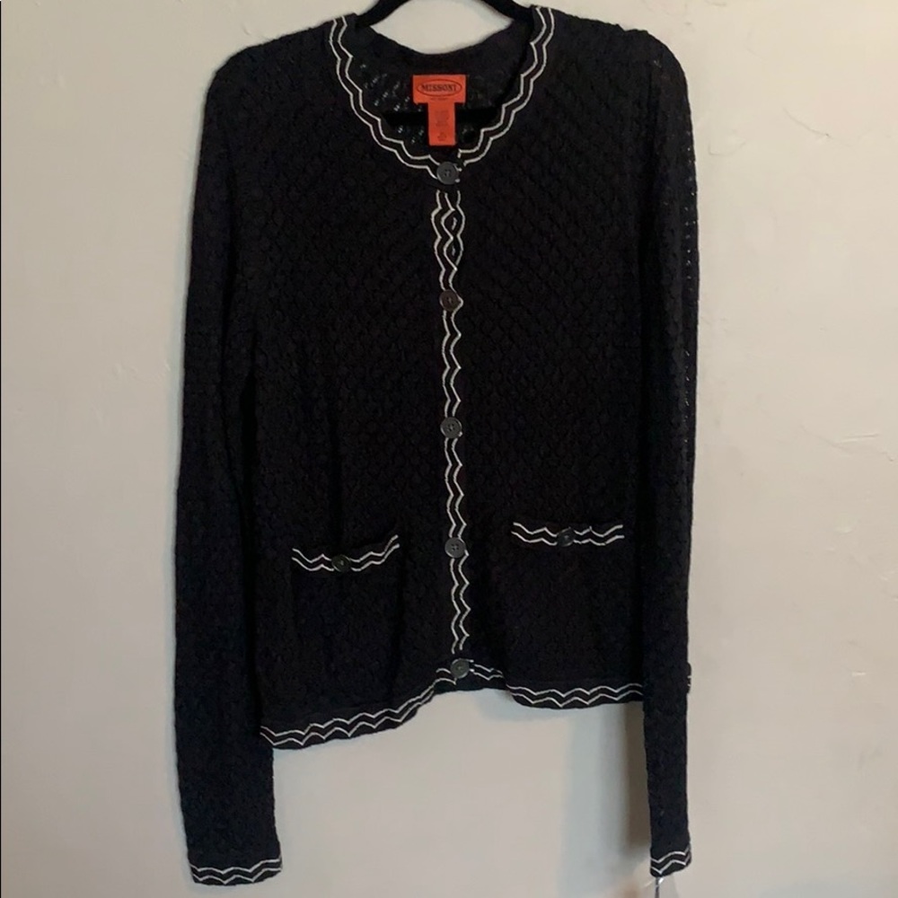 Missoni for Target Black Cardigan